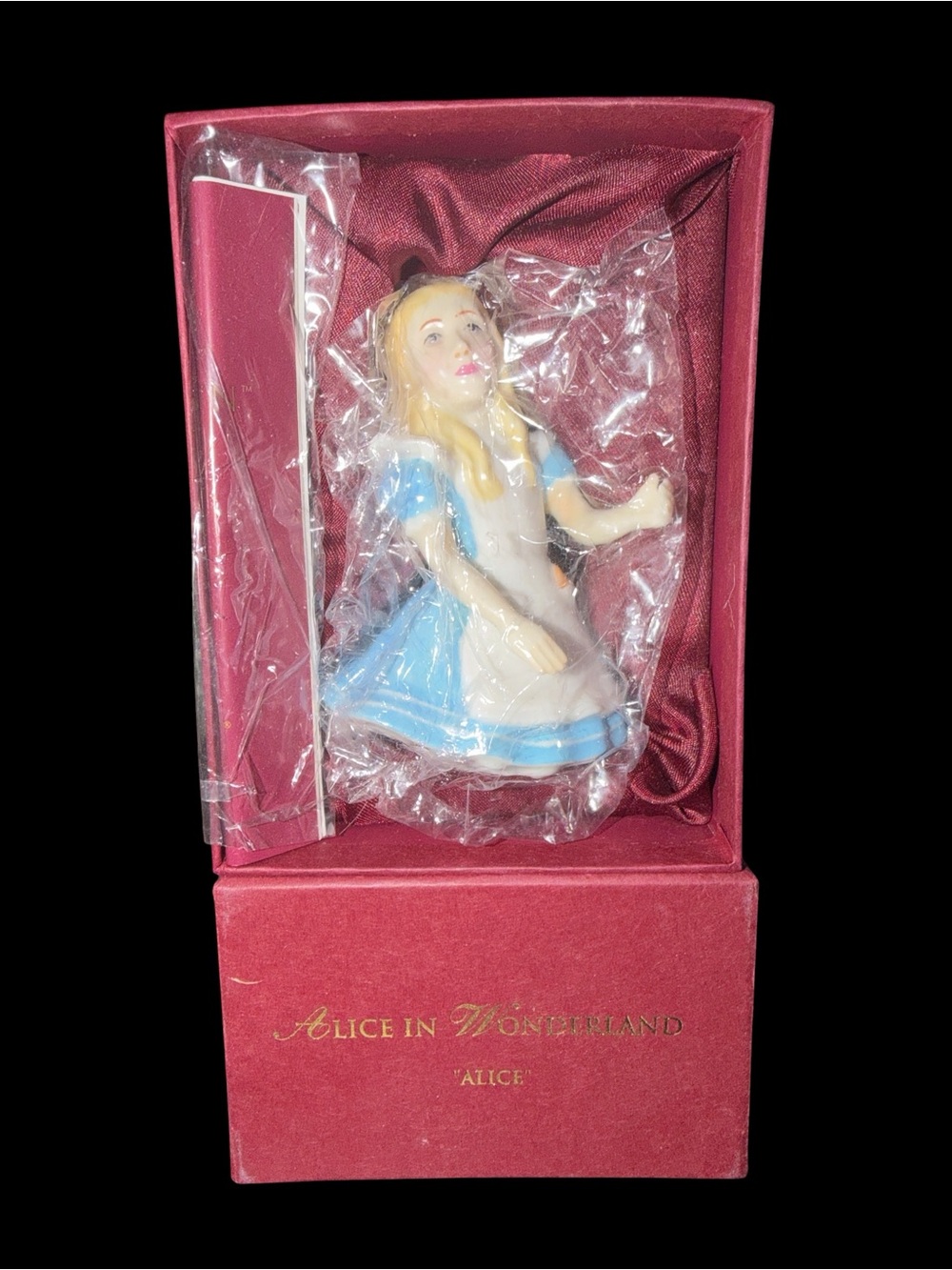 Dept 56 Candle Crown Collection Alice in Wonderland Snuffer Figurine New